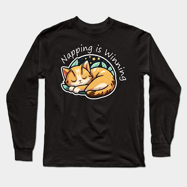 Napping is Winning Long Sleeve T-Shirt by JStreet